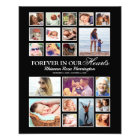 Collage de photos commémoratives