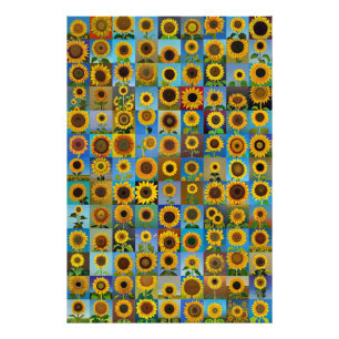 Impression Photo Collage des tournesols