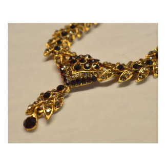 Impression Photo Collier d'or