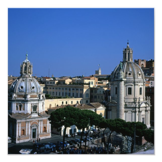 Impression Photo Colonne de Trajan Rome Italie (Devant)