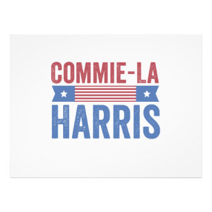 Impression Photo Commie-La Harris 2024 Funny Anti Kamala Harris