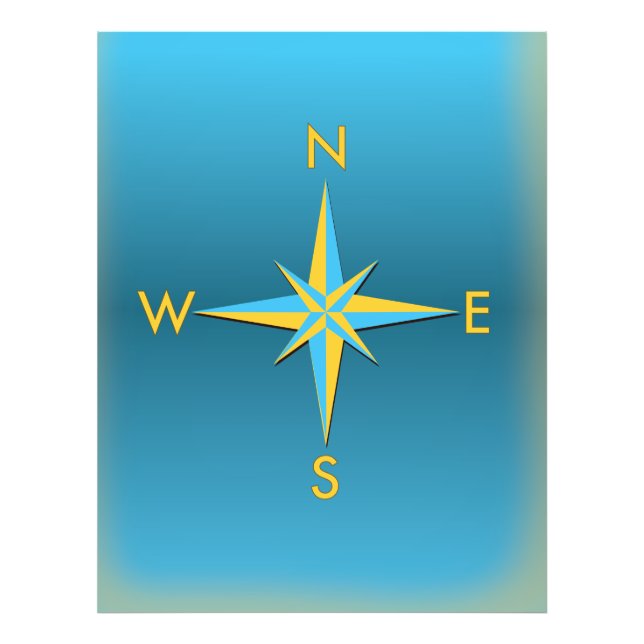 Impression Photo Compas de navigation (Devant)