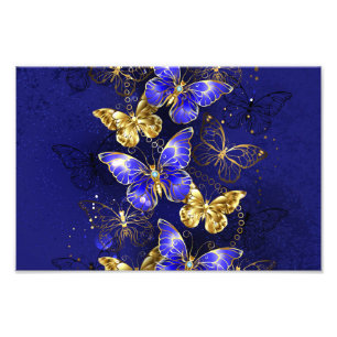 Impression Photo Composition avec papillons Sapphire