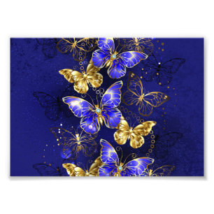 Impression Photo Composition avec papillons Sapphire