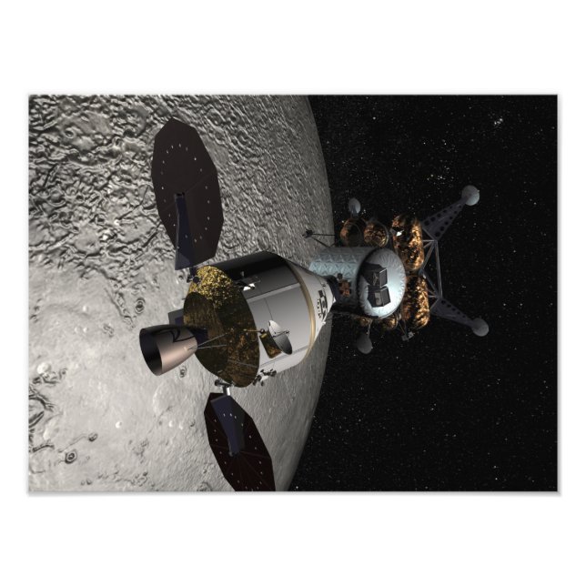 Impression Photo Concept du véhicule d'exploration de l'équipage Or (Devant)