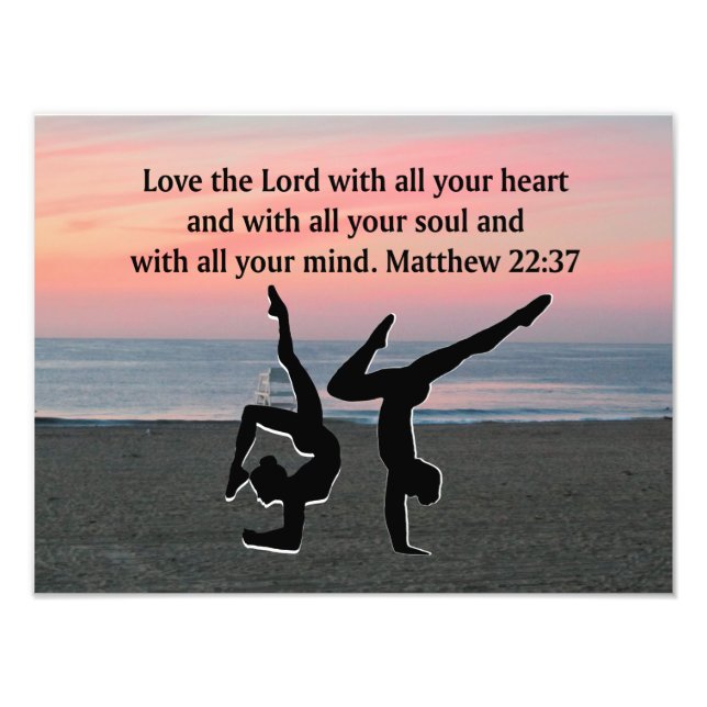 IMPRESSION PHOTO CONCEPTION DE LA GYMNASTIQUE BIBLE (Devant)