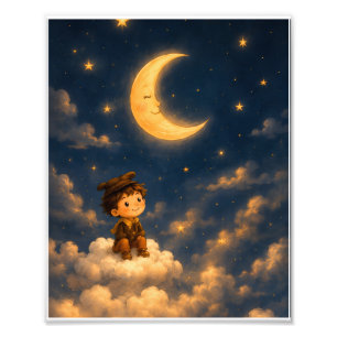 Impression Photo Conception de l'amour de papa mignonne personnalis