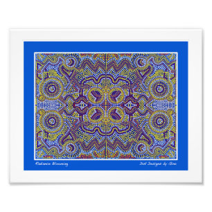 Impression Photo Conceptions inspirées indigènes de point de Gina