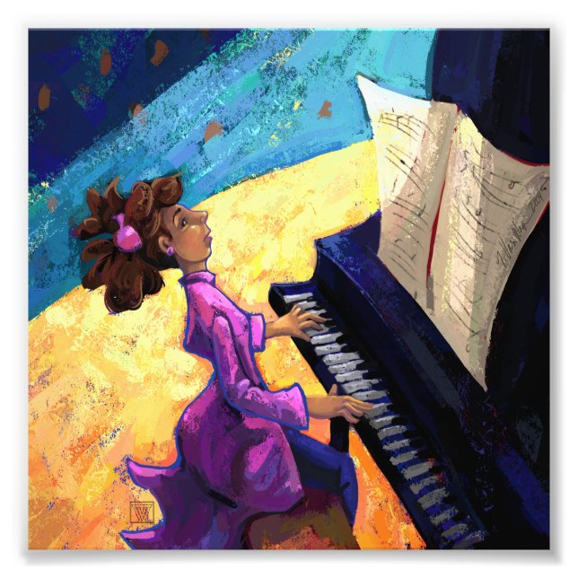 Impression Photo Concert de piano (Devant)