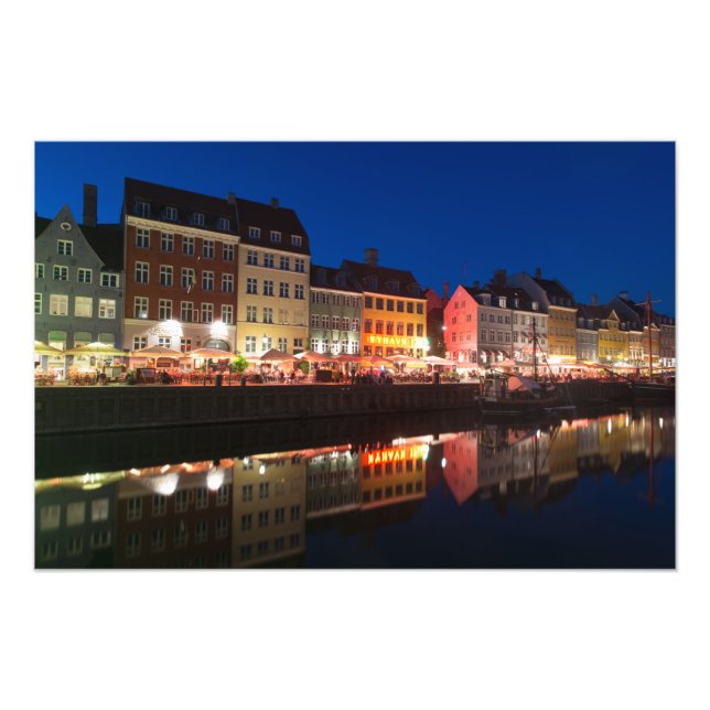 Impression Photo Copenhague Nyhavn (Devant)