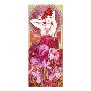 Impression Photo Copie d'améthyste d'Alphonse Mucha