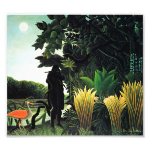 Impression Photo Copie de charmeur de serpent de Henri Rousseau