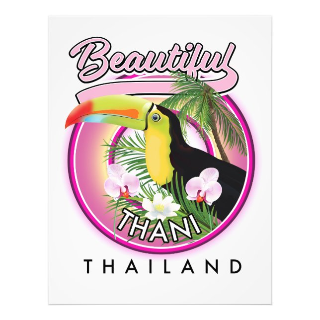 Impression Photo Copie de la belle Thani Thaïlande (Devant)