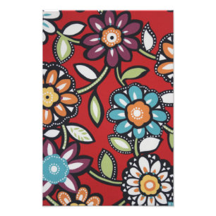 Impression Photo copie hippie de flower power