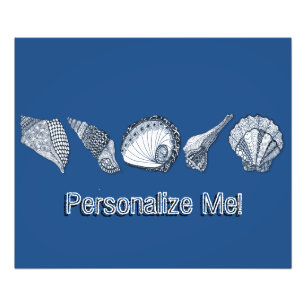 Impression Photo Coquillages Personnalisables En Couleur