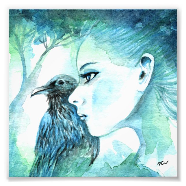 Impression Photo Corbeau (Devant)