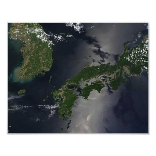 Impression Photo Corée du Nord et Corée du Sud, (Devant)