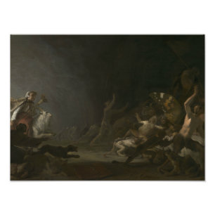 Impression Photo Cornelis Saftleven - Le Sabbat Des Sorcières