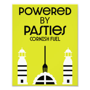 Impression Photo Cornwall Cornish Pasnish Anglais