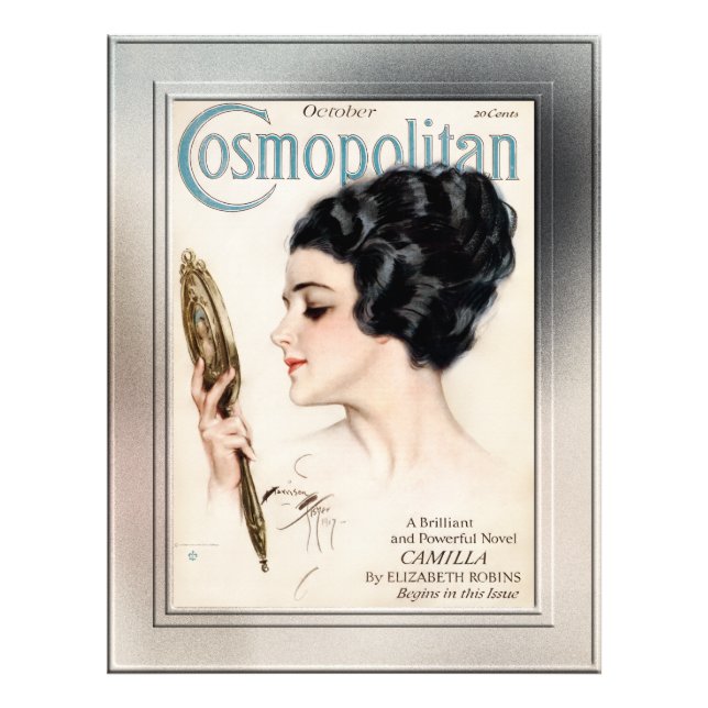 Impression Photo Cosmopolite FC octobre 1917 par Harrison Fisher (Devant)