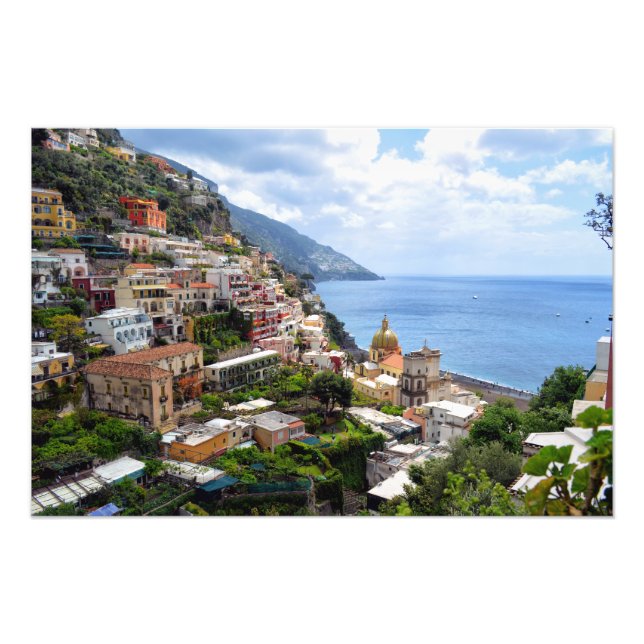 Impression Photo Côte Amalfi (Devant)