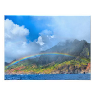 Impression Photo Côte de Na Pali - Kauai, Hawaï