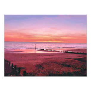 IMPRESSION PHOTO COUCHER DE SOLEIL