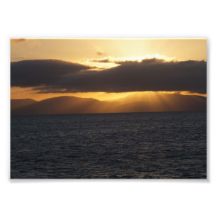 Impression Photo Coucher de soleil