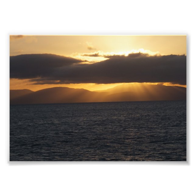 Impression Photo Coucher de soleil (Devant)