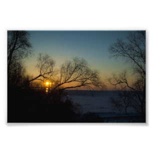Impression Photo Coucher du soleil aigre-doux