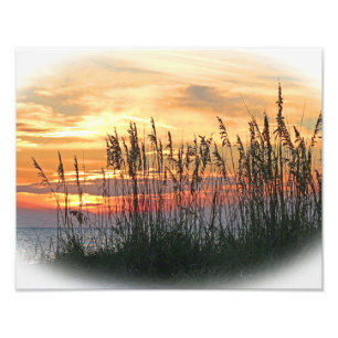 Impression Photo Coucher du soleil brillant