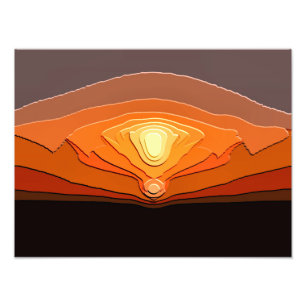 IMPRESSION PHOTO COUCHERS DE SOLEIL