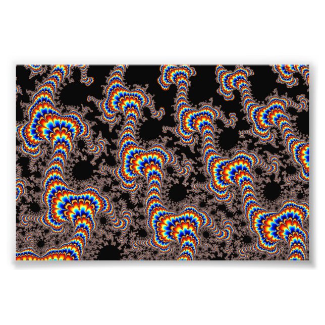 Impression Photo Couleur - Art fractal (Devant)