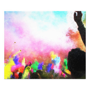 Impression Photo Couleurs Holi Falln