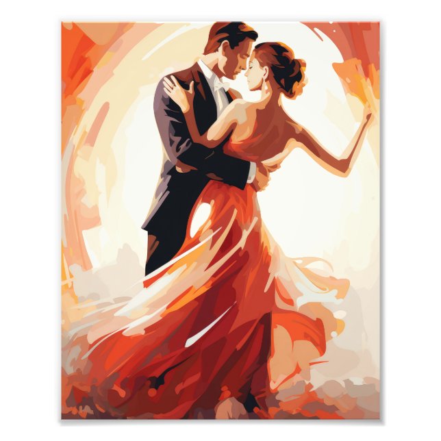 Impression Photo Couple de Danse Danse Ballroom (Devant)