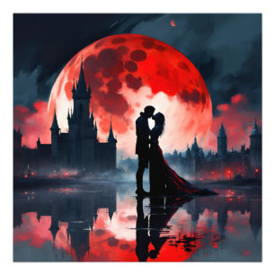Impression Photo couple gothique