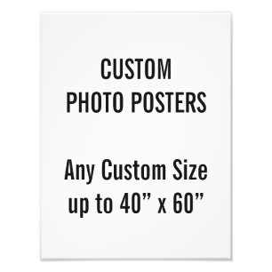 Impression Photo Coutume 10" x 13" affiche de photo, jusqu'à 40" x
