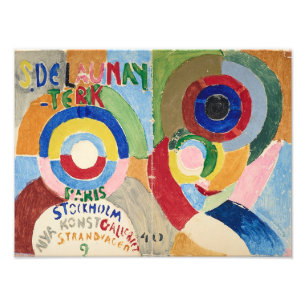 Impression Photo Couverture autoportrait   Sonia Delaunay-Terk  
