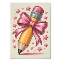 Crayon Coquette Arc Prof Remerciement École