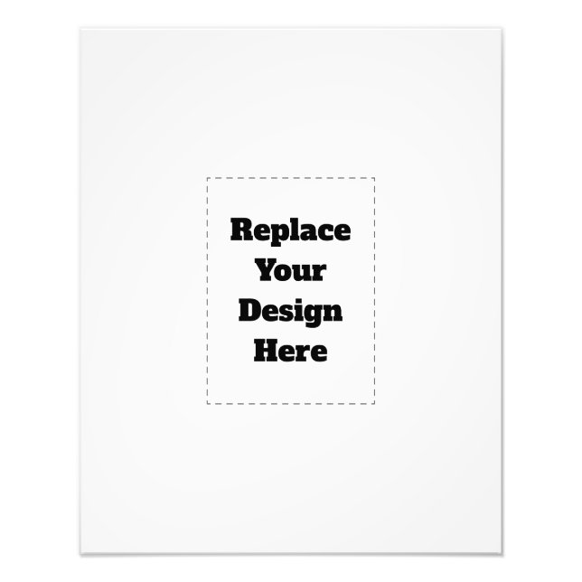 Impression Photo Create Your Own white  (Devant)