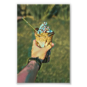 Impression Photo crème glacée froide cool
