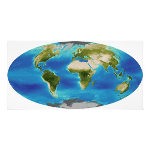 Impression Photo Croissance plante moyenne de la Terre