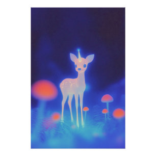 Impression Photo Crystal Fawnicorn phosphorescent