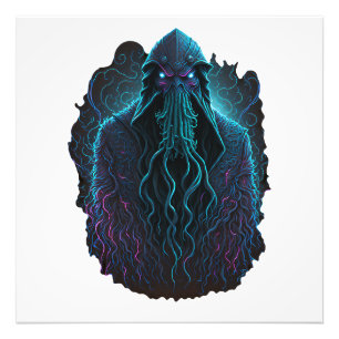Impression Photo Cthulhu art futuriste design de haute qualité