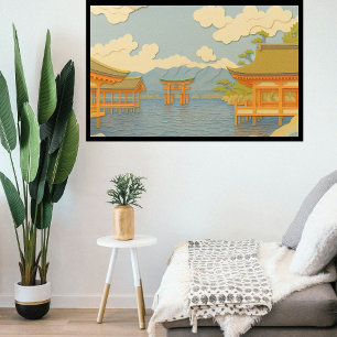Impression Photo Custom Japon Voyage Paysage Shrine esthétique