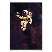 Cute Spaceman Astronaut Art Galaxy Espace extra-at