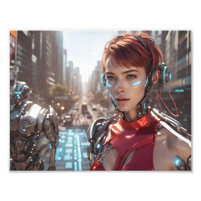 Impression Photo Cyber Ville (Devant)