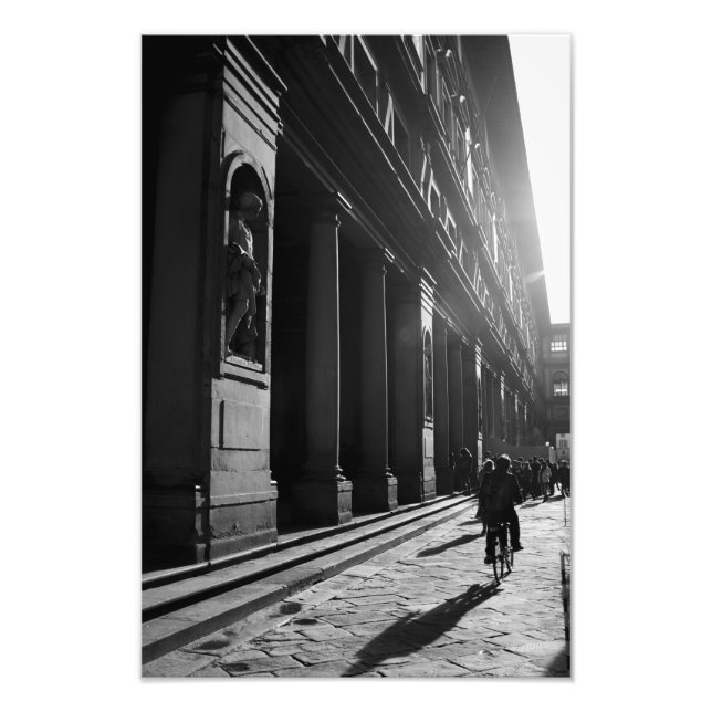 Impression Photo Cyclisme à Florence (Devant)