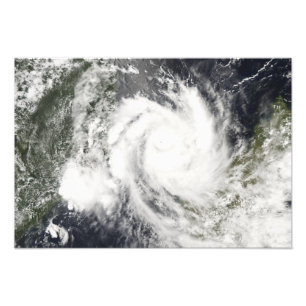 Impression Photo Cyclone tropical Jokwe