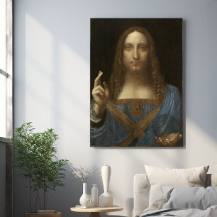 Impression Photo Da Vinci, Sauveur du Monde, Salvator Mundi